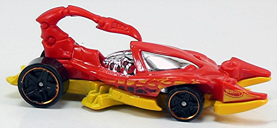 Hot Wheels 2013 - Collector # 052/250 - HW Imagination / Street Pests - Scorpedo - Red - USA Card