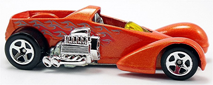 Hot Wheels 2008 - Collector # 053/196 - All Stars - Screamin' Hauler - Orange Metalflake - USA Card