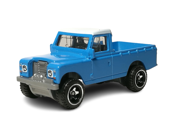 Hot Wheels 2019 - Collector # 111/250 - HW Hot Trucks 3/10 - New Models - Land Rover Series III Pickup - Sky Blue - FSC