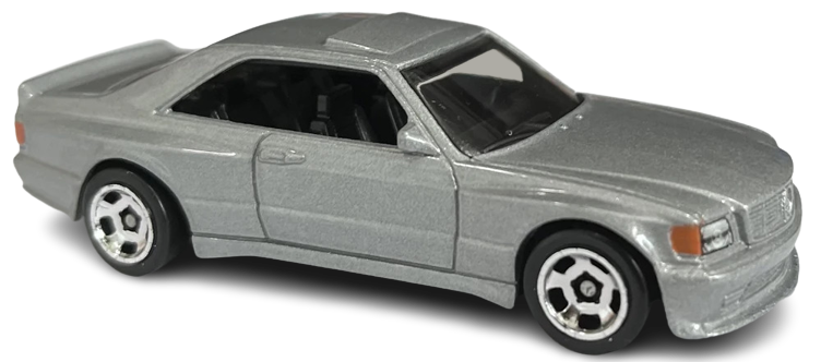 Hot Wheels 2023 - Collector # 150/250 - HW Turbo 04/05 - '89 Mercedes-Benz 560 SEC AMG - Sliver - IC