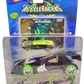 Hot Wheels 2005 - AcceleRacers - Slam Ram HyperPod - Black & Whip Creamer II - Black - Cartoon Network - Extra Large Blister Card - Includes 22 Minute DVD