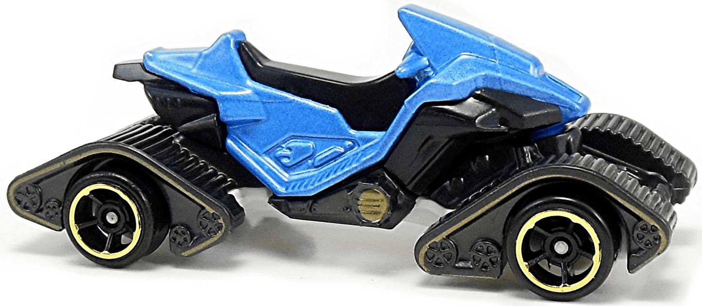 Hot Wheels 2015 - Collector # 110/250 - HW Off-Road / Ice Mountain / New Models - Snow Stormer - Blue - USA 'Showdown' Card