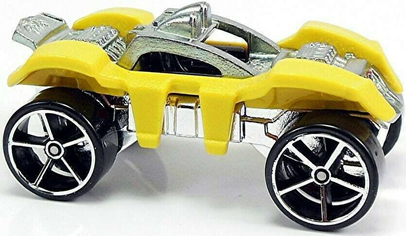 Hot Wheels 2010 - Collector # 012/240 - New Models 12/44 - Spider Rider - Yellow - OH5SP Wheels - USA Card