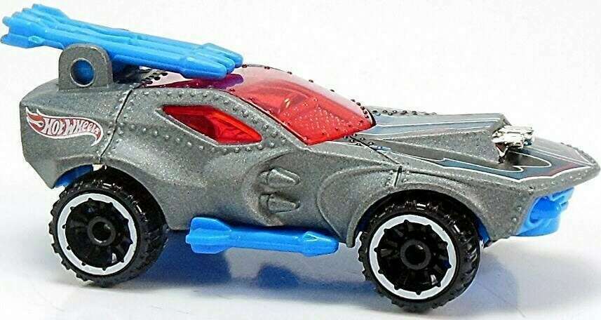 Hot Wheels 2011 - Collector # 226/244 - HW Video Game Heroes 4/22 - Sting Rod II - Satin Gray - USA Card