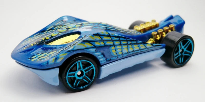 Hot Wheels 2013 - Collector # 071/250 - HW Imagination / Surf Patrol - Super Stinger - Blue - PR5 Wheels - USA Card