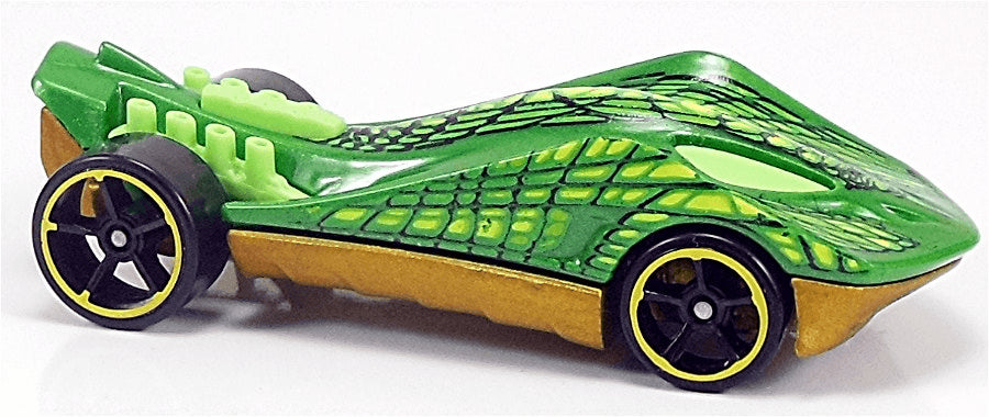 Hot Wheels 2013 - Collector # 071/250 - HW Imagination / Surf Patrol - Super Stinger - Green - USA Card