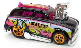 Hot Wheels 2023 - Collector # 122/250 - Surf's Up 5/5 - Surf 'N Turf - Black / Malibu - USA