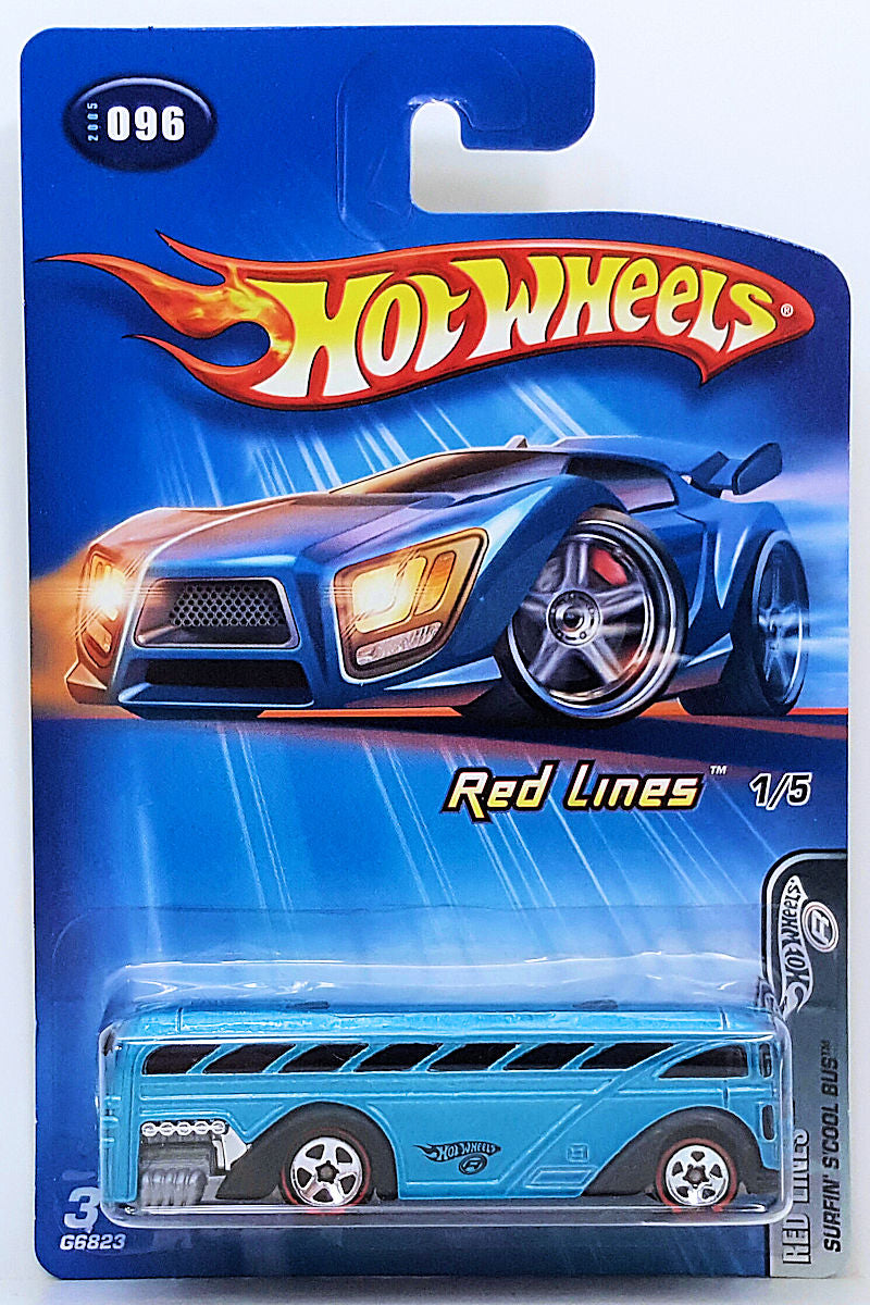 Hot Wheels 2005 - Collector # 096/183 - Red Lines 1/5 - Surfin' School ...