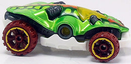 Hot Wheels 2013 - Collector # 067/250 - HW Imagination / Dino Riders - Swamp Buggy - Green - USA Card