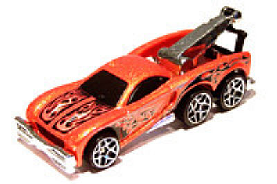 Hot Wheels 2006 - Collector # 127/223 - Tow Jam - Metallic Orange - USA Card