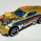 Hot Wheels 2012 - Collector # 246/247 - HW Code Cars 21/22 - Twininduction - Gold - USA Card