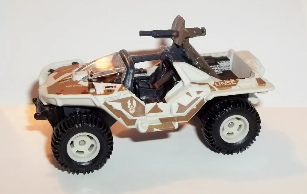 Hot Wheels 2018 - Replica Entertainment / Halo - Urban Warthog - Beige Camo - Metal/Metal & Real Riders