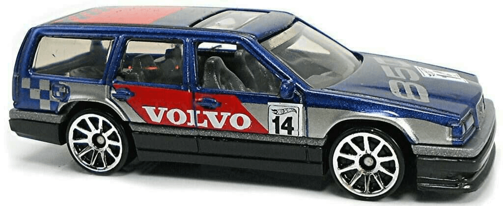 Hot Wheels 2020 - Collector # 057/250 - HW Race Day 2/10 - New Models - Volvo 850 Estate - Dark Royal Blue