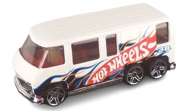 Hot Wheels 2006 - Collector # 208/223 - GMC Motorhome - White / Red HW Logo - Kmart Exclusive