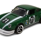 Hot Wheels 2024 - Theme / Vintage Racing Club 5/6 - 1971 Porsche 911 - Green / #71 - C5 Wheels - Kroger Exclusive