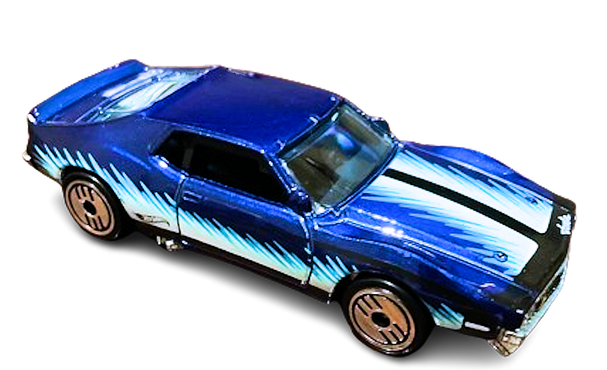 Hot Wheels 2024 - Ultra Hots 3/8 - '71 AMC Javelin - Spectraflame Blue - UH Wheels - Target Exclusive - Retro Ultra Hots Blister Card