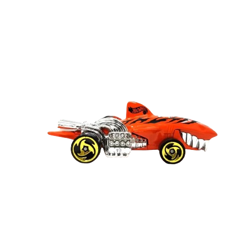 Hot Wheels 2001 - Collector # 147/240 - Sharkruiser - Orange - USA Card