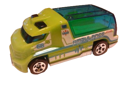 Hot Wheels 2011 - Collector # 177/244 - HW City Works 7/10 - Rapid Response (Ambulance) - Green