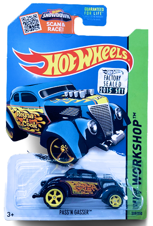 Hot Wheels 2015 - Collector # 209/250 - HW Workshop / SUPER Treasure Hunts - Pass'n Gasser - FSC