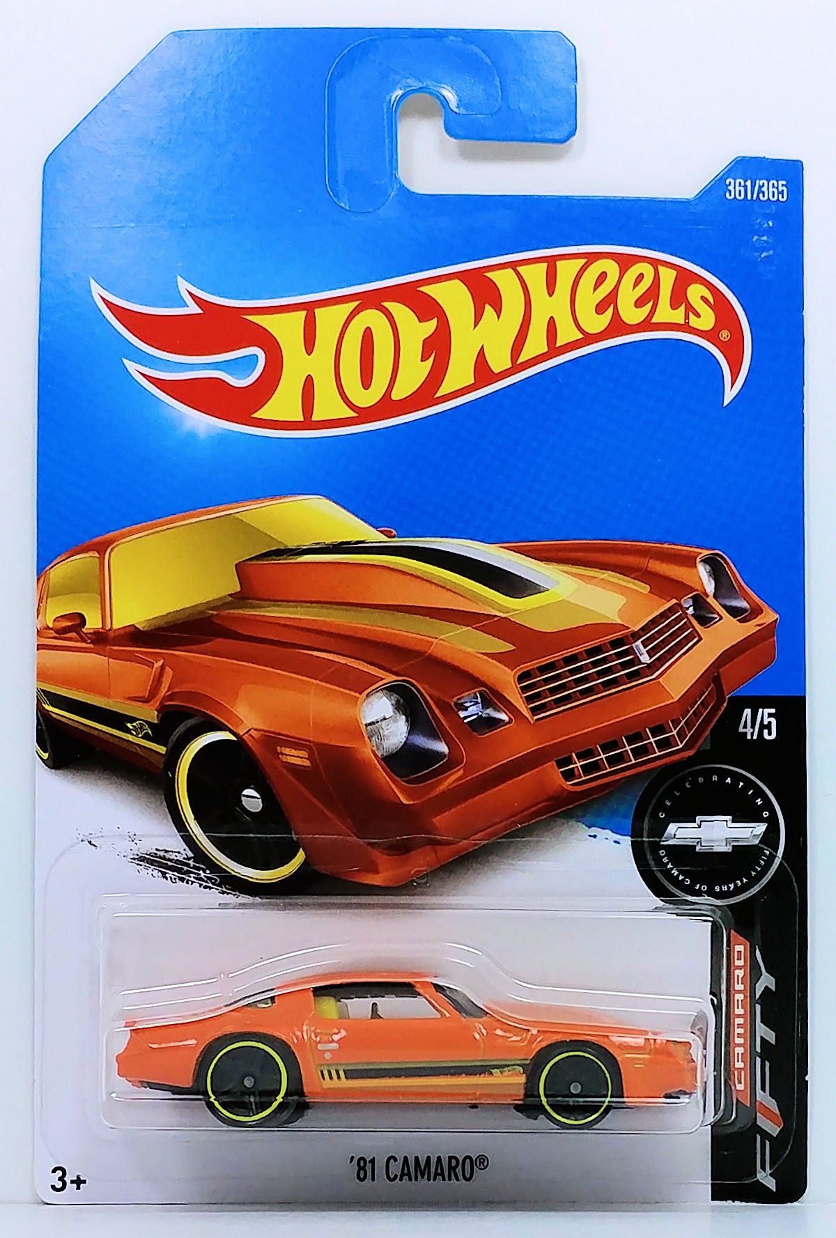 Hot Wheels 2017 - Collector # 361/365 - '81 Camaro - IC