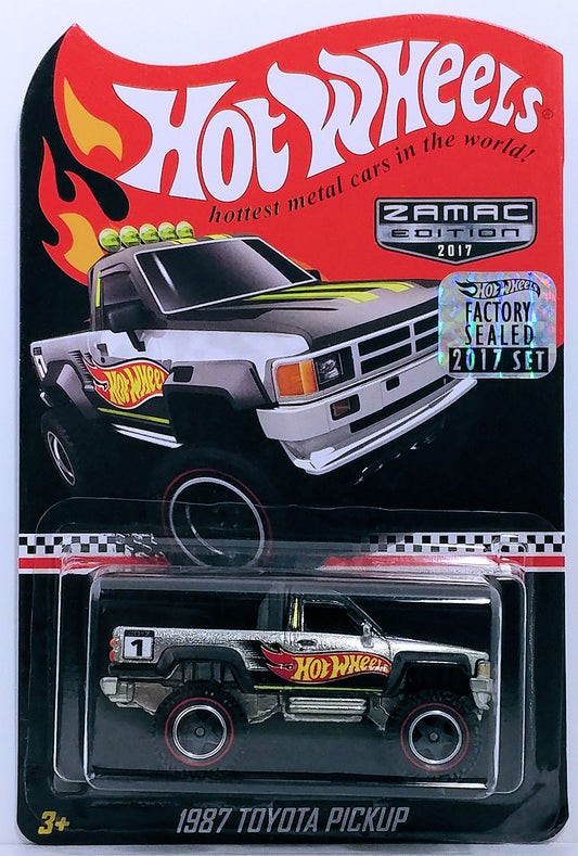 Hot Wheels 2017 - Walmart Rewards Mail-In / ZAMAC Edition - 1987 Toyota Pickup