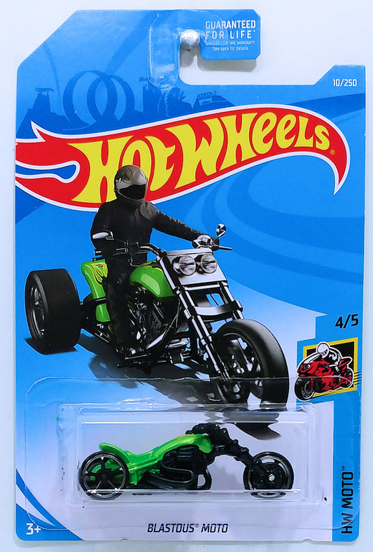 Hot Wheels 2019 - Collector # 010/250 - Blastous Moto