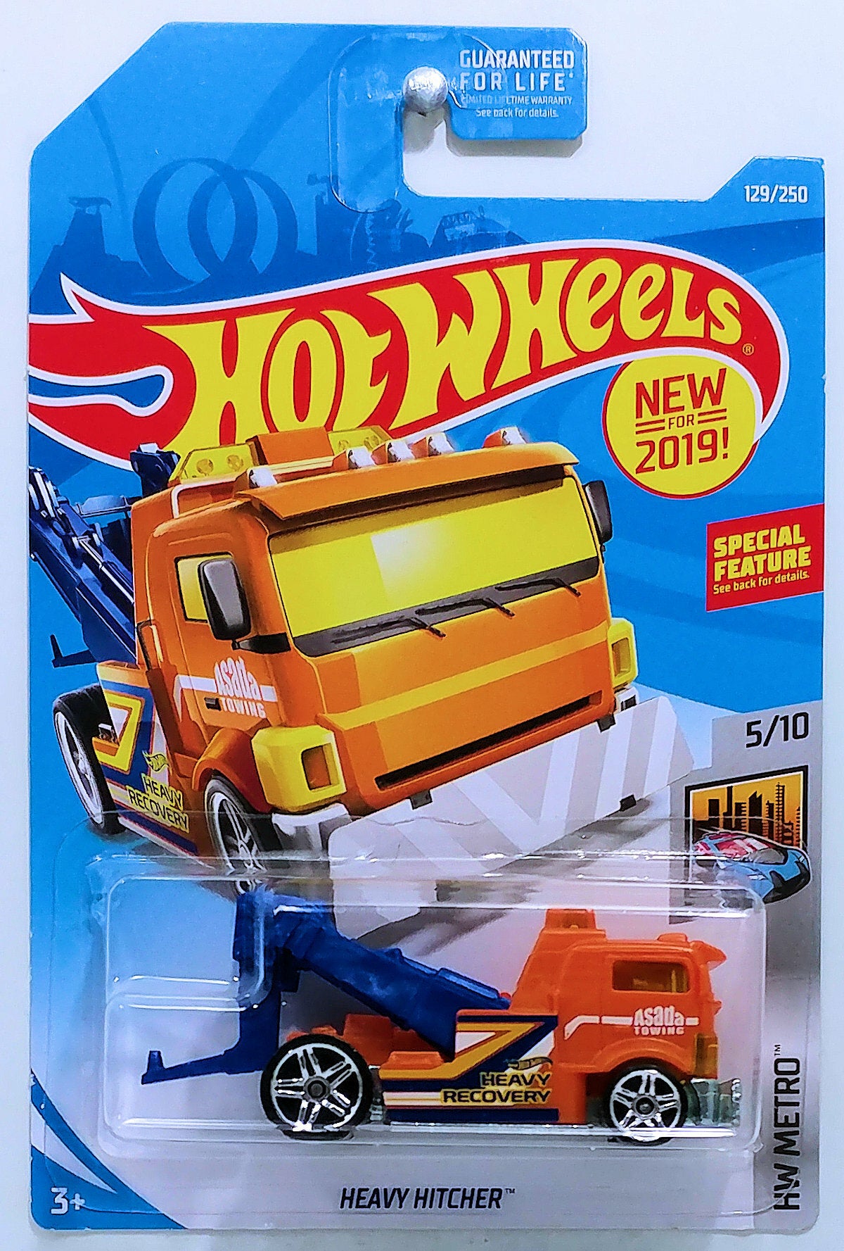 Hot Wheels 2019 - Collector # 129/250 - Heavy Hitcher