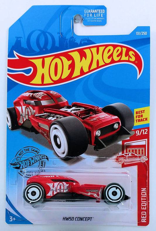 Hot Wheels 2019 - Collector # 131/250 - HW50 Concept - Chrome Engine & Interior