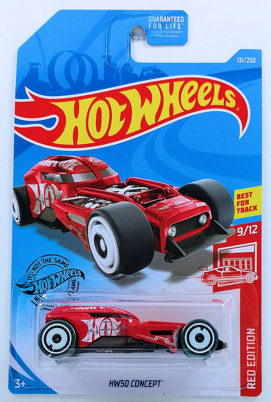 Hot Wheels 2019 - Collector # 131/250 - HW50 Concept - Black Engine & Interior