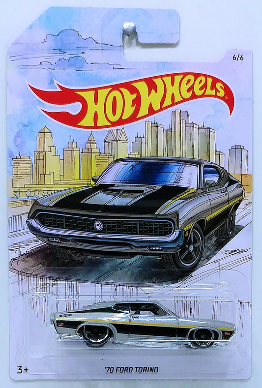 Hot Wheels 2019 - Detroit Muscle 6/6 - '70 Ford Torino