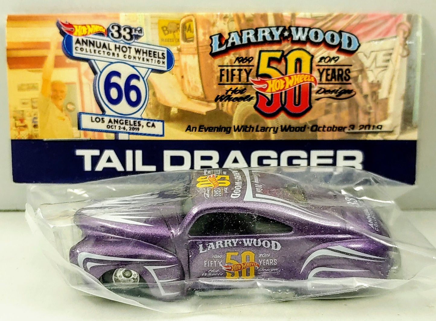 Hot Wheels 2019 - 33rd Annual Collectors Convention Dinner Car - Tail Dragger