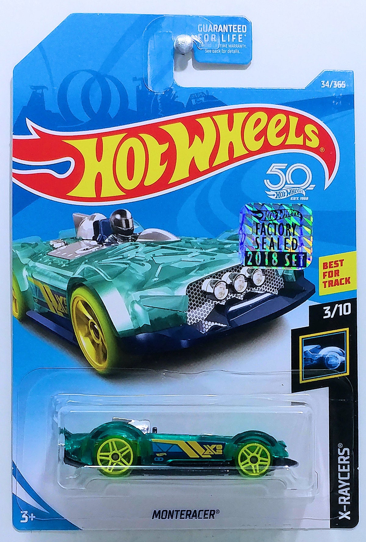 Hot Wheels 2018 Collector Collector 034 365 X Raycers 3 10 M Kmj Diecast Ii