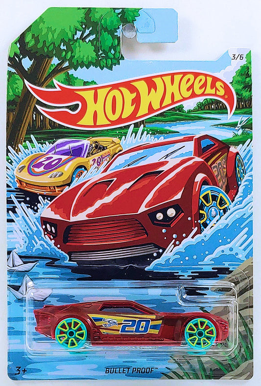 Hot Wheels 2020 - Spring / Easter Series 3/6 - Bullet Proof - Red - USAke