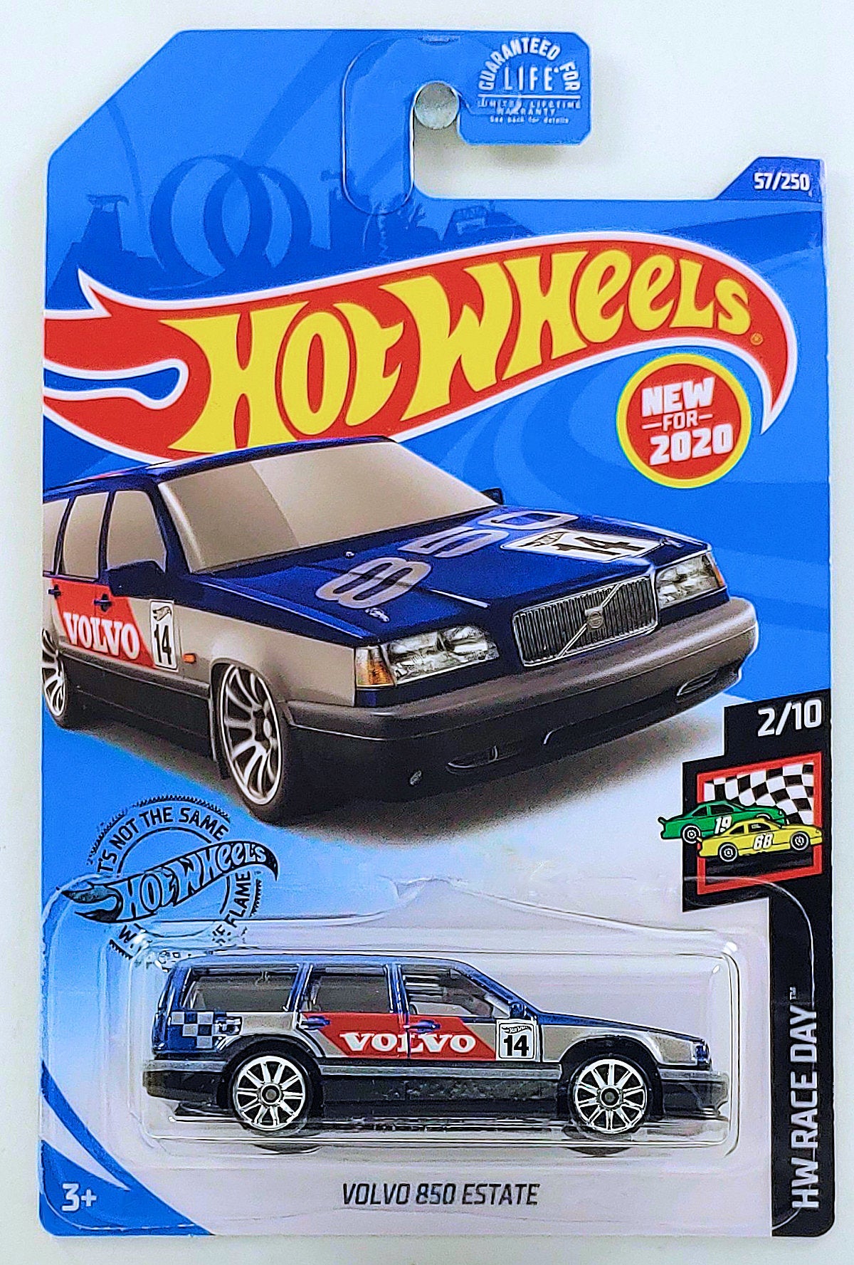 Hot Wheels 2020 - Collector # 057/250 - HW Race Day 2/10 - New Models - Volvo 850 Estate - Dark Royal Blue