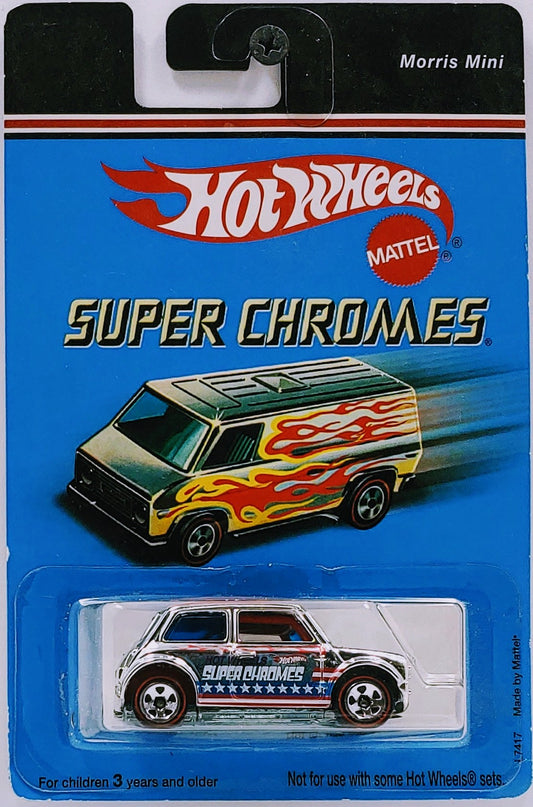 Hot Wheels 2007 - Super Chromes - Morris Mini - Chrome - Target Exclusive