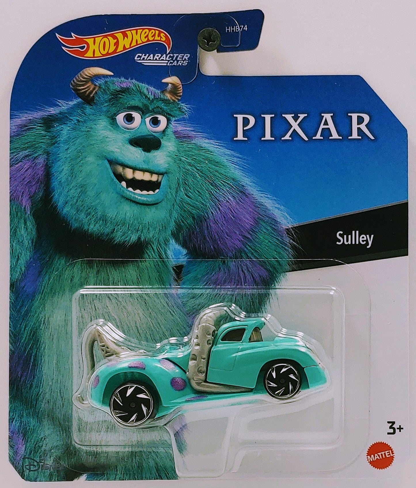 Hot Wheels 2022 - Character Cars / Disney / Pixar - Sulley - Aqua