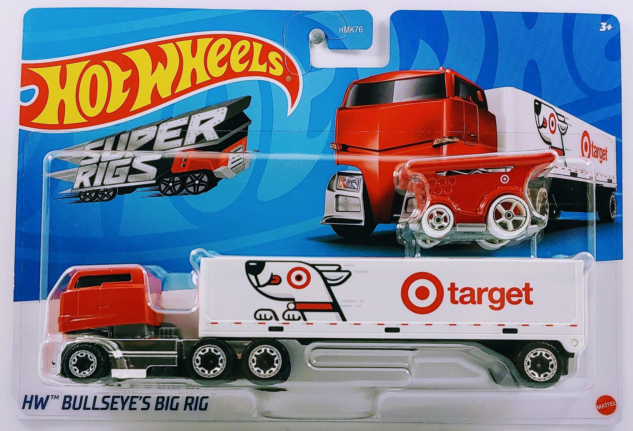 Hot Wheels 2022 - Super Rigs - HW Bulleye's Big Rig & Aisle Driver 'Sh ...