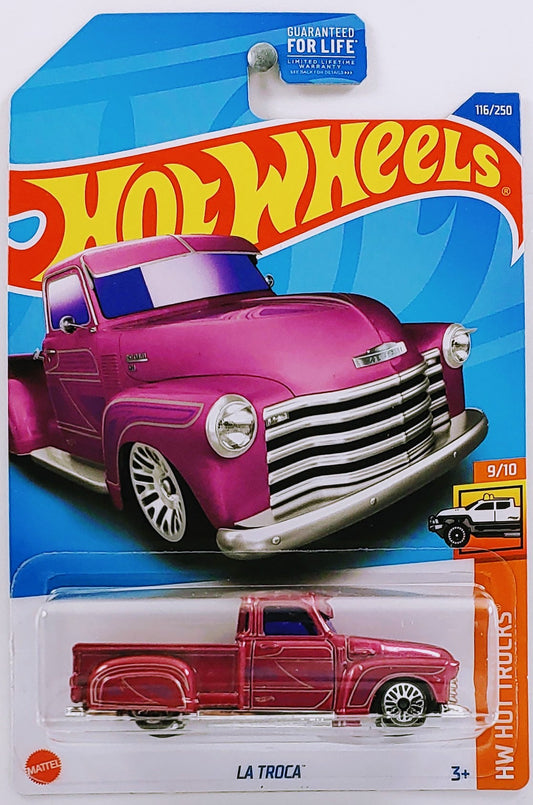 Hot Wheels 2022 - Collector # 116/250 - HW Hot Trucks 9/10 - La Troca - Magenta - USA