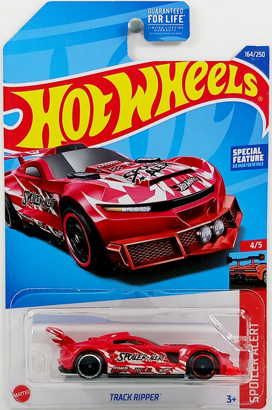 Hot Wheels 2022 - Collector # 164/250 - Spoiler Alert 4/5 - Track Ripper - Red - USA