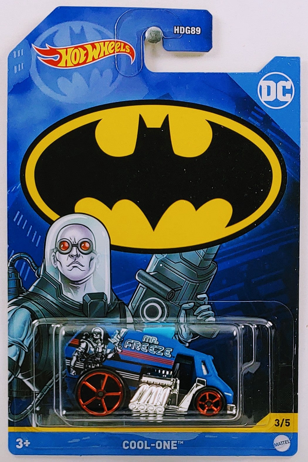 Hot Wheels 2022 - DC Batman Series 3/5 - Mr Freeze / Cool One - Blue