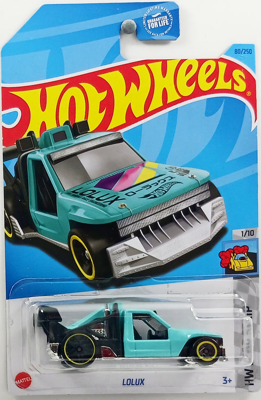 Hot Wheels 2023 - Collector # 080/250 - HW Drag Strip 1/10 - Lolux - Aqua - USA