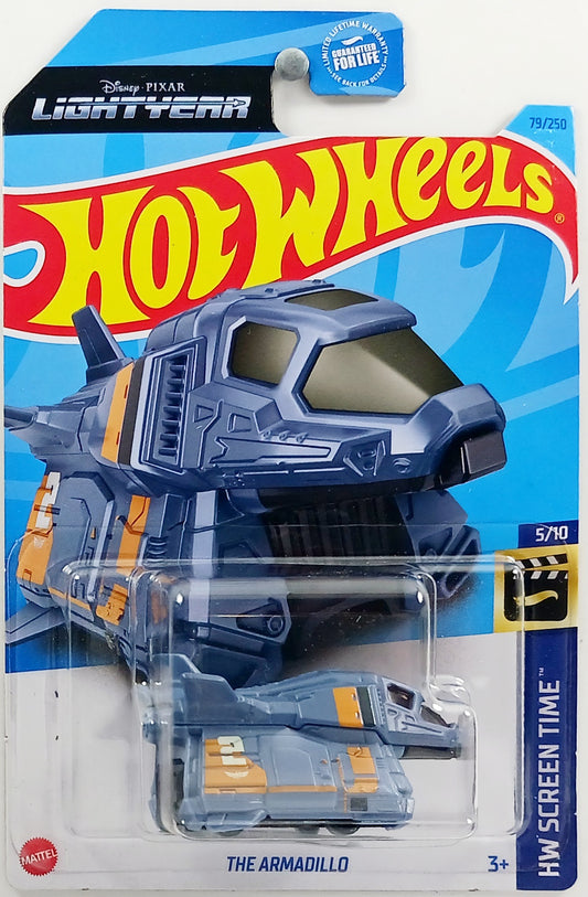 Hot Wheels 2023 - Collector # 079/250 - HW Screen Time 05/10 - Lightyear - The Armadillo - Steel Blue - USA