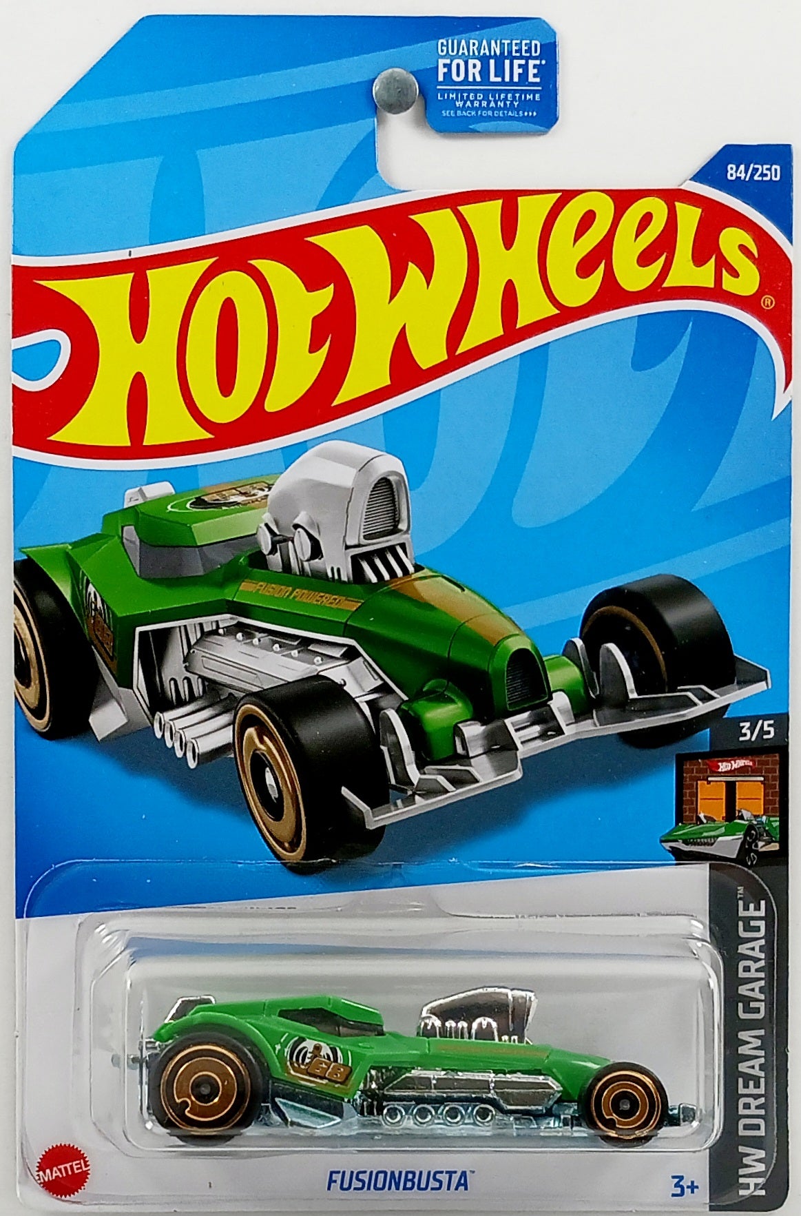 Hot Wheels 2022 - Collector # 084/250 - HW Dream Garage 3/5 - Fusionbusta - Green - USA