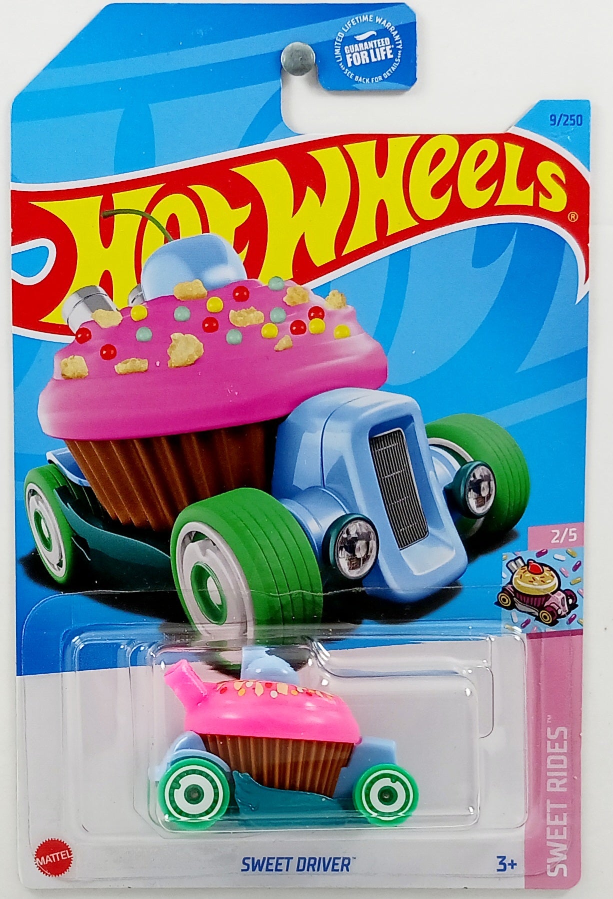 Hot Wheels 2023 - Collector # 009/250 - Sweet Rides 2/5 - Sweet Driver - Bright Pink - USA