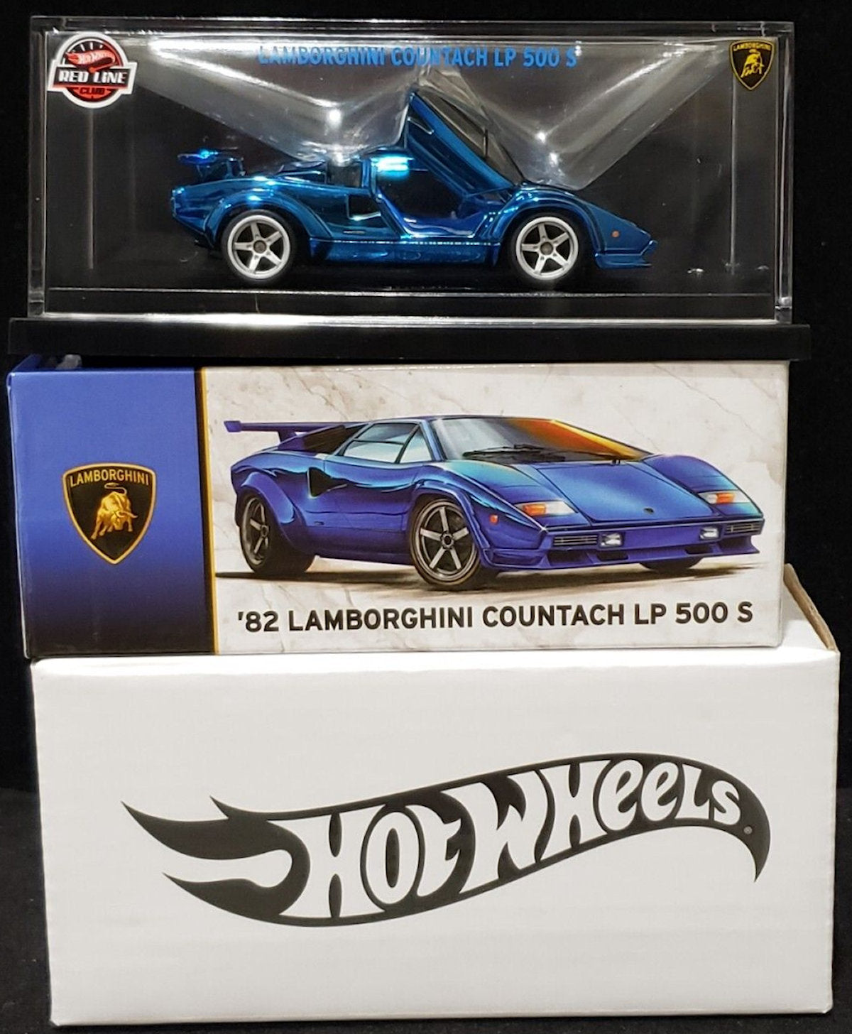 Hot Wheels rlc purchases Lamborghini Spectraflame Blue