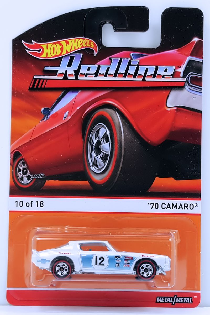 Hot Wheels 2015 - Heritage / Redline 10/18 - '70 Camaro - White - Basi ...