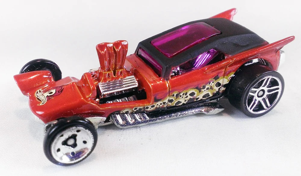 Hot Wheels 2012 - Halloween Cars 1/5 - FANGULA - Red - Kroger Exclusive