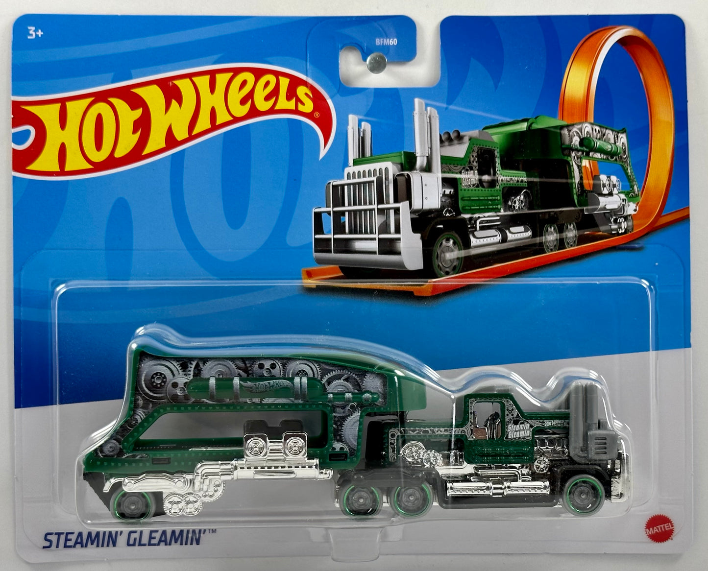 Hot Wheels 2023 - Haulers - Steamin' Gleamin' - Green