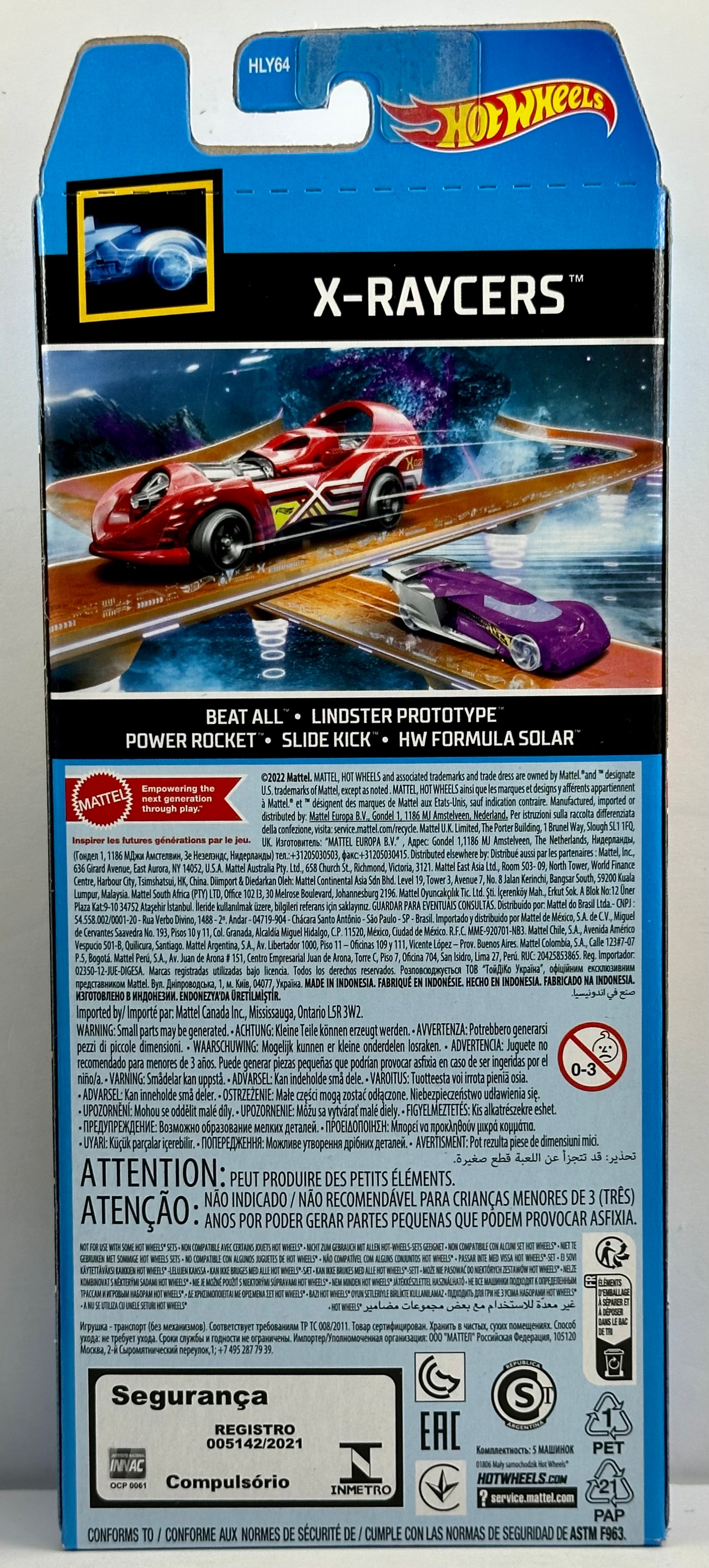 Hot Wheels 2023 Gift Pack 5 Pack X Raycers Beat All Lindster KMJ Diecast II