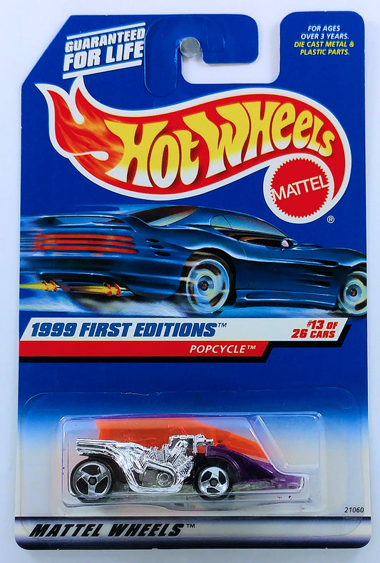 Hot Wheels 1999 - Collector # 913 - First Editions 13/26 - Popcycle - Purple